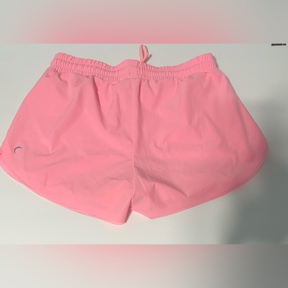 Zyia Active Neon Pink Flow Shorts Lined w Pockets & Drawstring Size S - Picture 2 of 5
